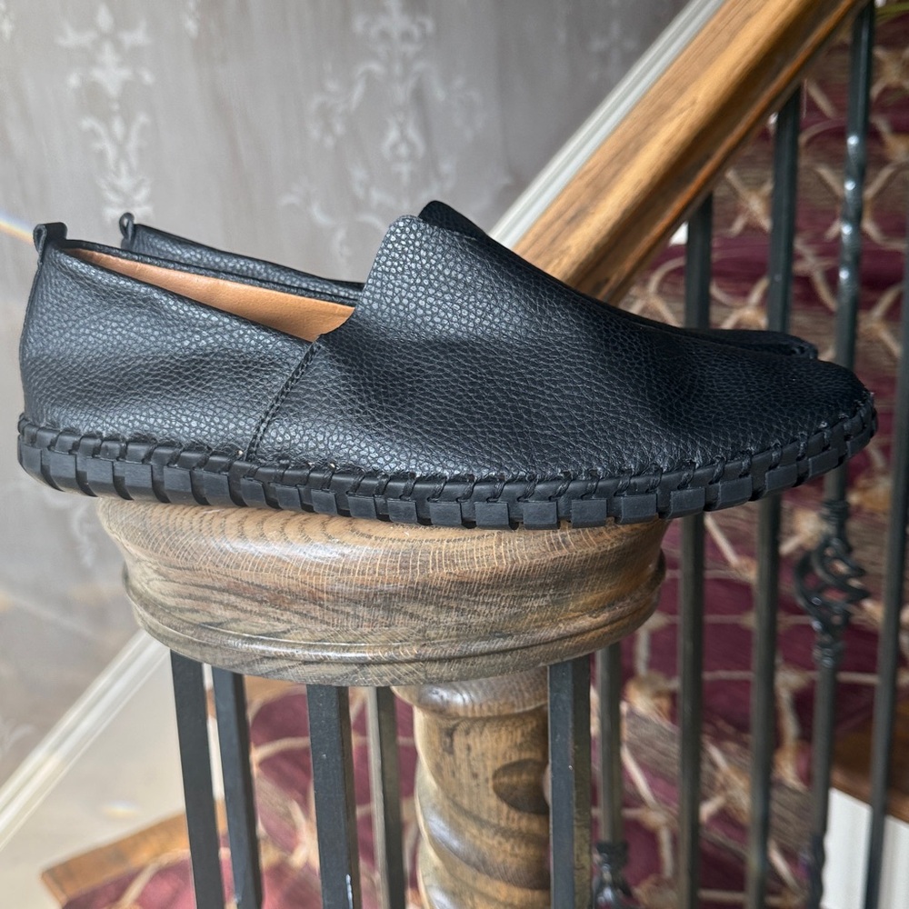 Leather loafers men’s NWOT slip on US 13. Euro 47 - Picture 4 of 13